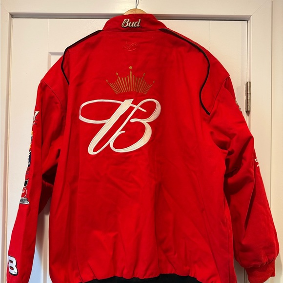 Authentic Budweiser Red Racing Jacket - Picture 3 of 4